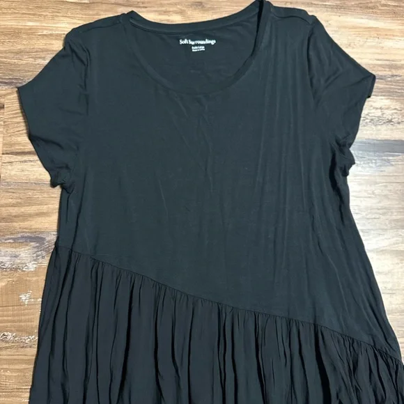 Soft Surroundings Black Maxi Dress - Picture 3 of 4